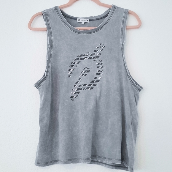 Peloton Tops - Peloton Gray Tank Top M